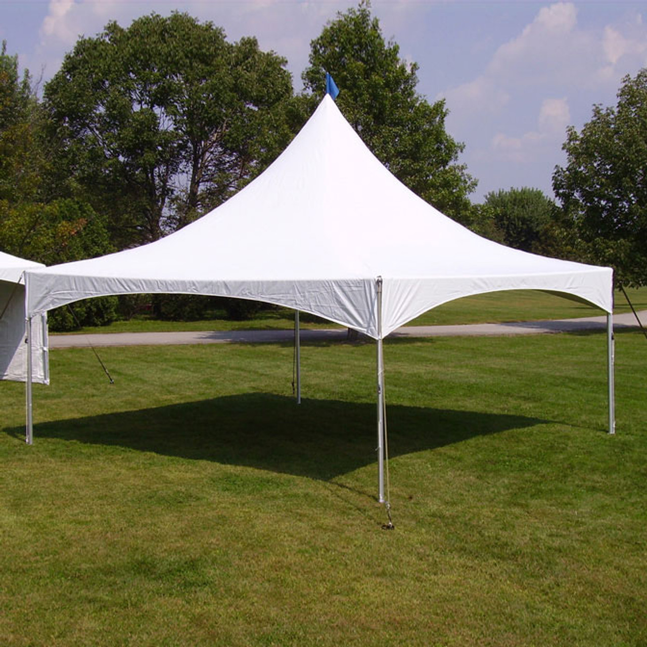 White 20 x 20 Marquee Tent